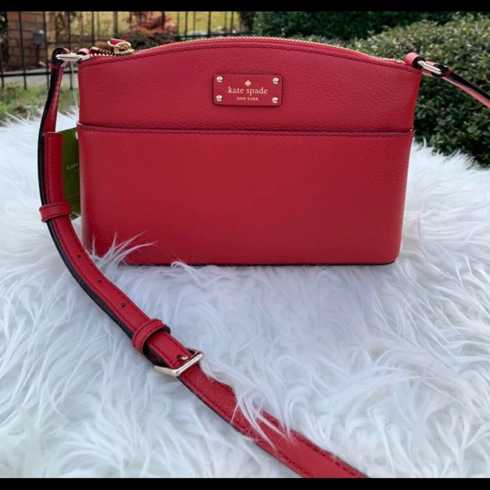 Little red crossbody bag
